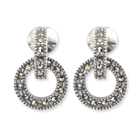 Marcasite Earring - HE0334 - Wholesale Marcasite Jewellery | Largest ...