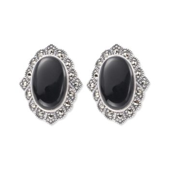 Silver Marcasite Earring - HE0466