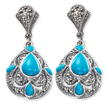 Marcasite Earring - HE0591