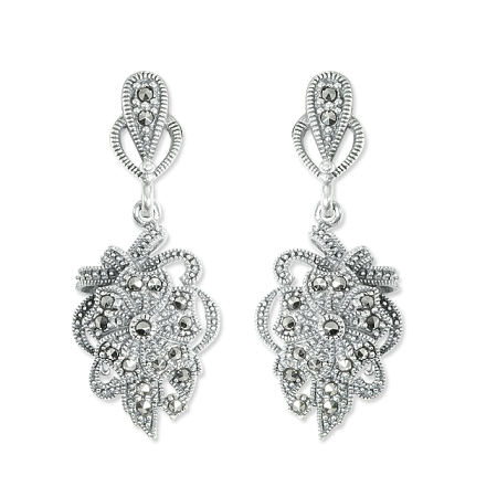 Marcasite jewelry online earrings