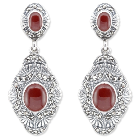 Marcasite Earring - HE0927