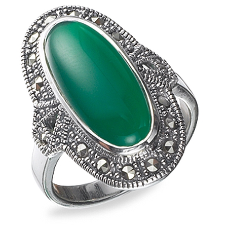 Marcasite Ring - HR0091 - Marcasite Jewellery | Largest Marcasite ...