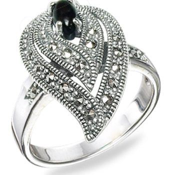 Marcasite Ring - HR0601