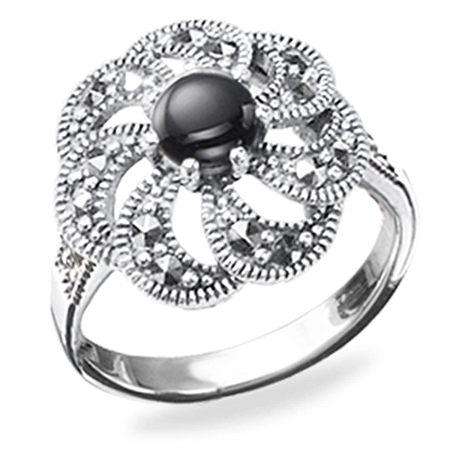 Marcasite Ring - HR0610