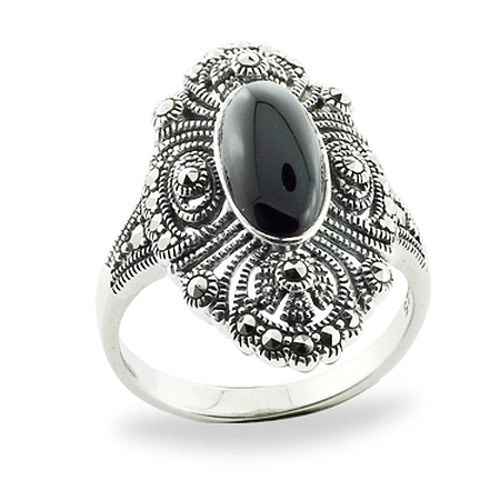 Marcasite Ring - HR0681