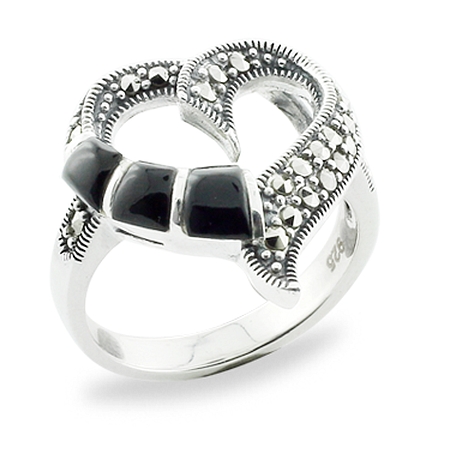 Marcasite Ring - HR0683