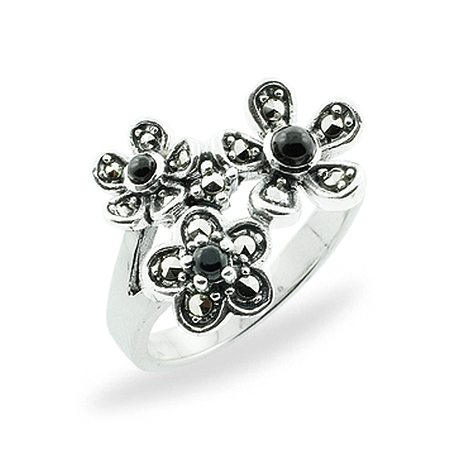 Marcasite Ring - HR0723