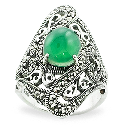 Marcasite Ring - HR0757