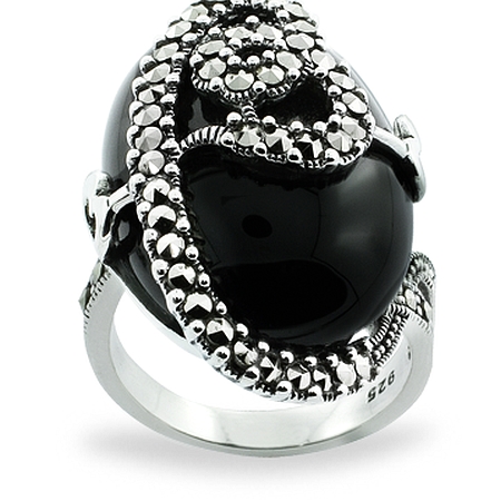 Marcasite Ring - HR0809