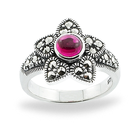 Marcasite Ring - HR0811