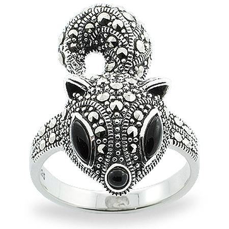 Marcasite Ring - HR0812