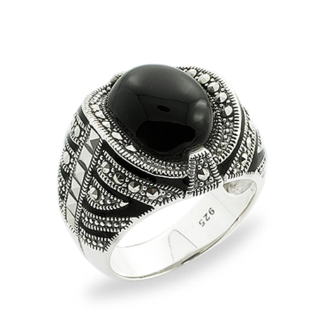 Marcasite Ring - HR0821