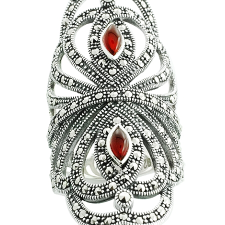 Marcasite Ring - HR0846