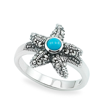 Marcasite Ring - HR0867