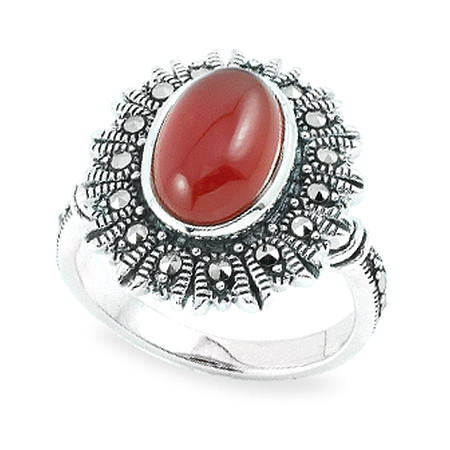 Marcasite Ring - HR0868