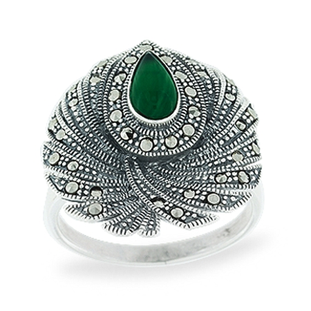 Marcasite Ring - HR1039